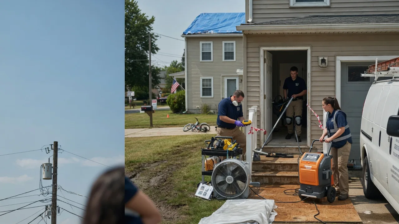Water Damage Repair in New Franken, WI near me